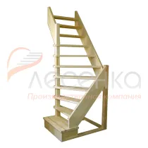Видео сборки лестницы - Деревянная межэтажная лестница ЛЕС-92 у