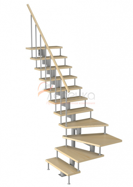 Модульная лестница Фаворит - фото 1
