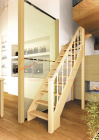 Деревянная межэтажная лестница Лес-715 - превью фото 3